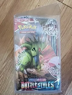 ☄Pokemon Sword&Shield Battle Styles booster box. Factory Sealed + PVC dust Co - Image 2