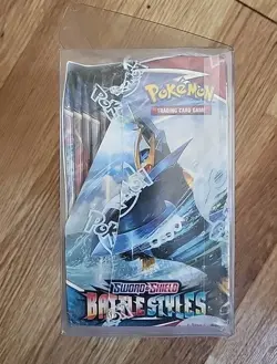 ☄Pokemon Sword&Shield Battle Styles booster box. Factory Sealed + PVC dust Co - Image 4