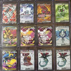 42 Pokemon TCG Scarlet & Violet / Mega Evolution EX Full Art Ultra Rare Holo - Image 5