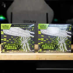 Pokemon Perfect Order ETB Sealed Lot of 2 Elite Trainer Boxes - Image 1