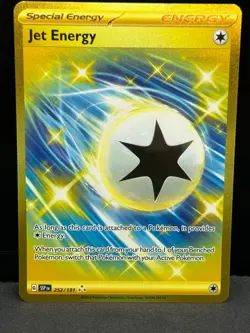 Jet Energy 252/191 Sv08: Pokemon Surging Sparks Holo - Image 1