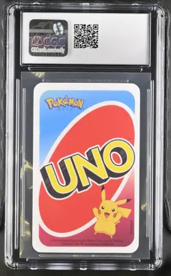 Grookey Pokemon Pocket UNO Blue CGC 9.5 Mint+ - Image 2