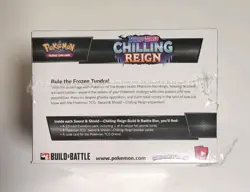 Pokemon TCG Sword & Shield Chilling Reign Build & Battle Display Case (10 Boxes) - Image 4