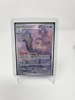 Pokemon Card Aurorus POR 092/088 - Illustration Rare Full Art - Perfect Order - Image 1