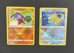 Hawlucha & Jirachi - Pokemon TCG - 2 Card Lot (Radiant Rare Holo) - Image 1