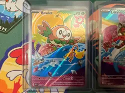 Pokemon First Partner Illustration Collection Series 1 Kanto GEN 7 Starters - Image 3