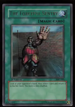 The Forceful Sentry MRL-045 Magic Ruler 1st Edition Ultra Rare YU-GI-OH - Image 1
