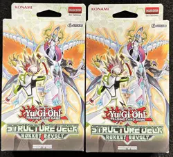 Yugioh ROKKET REVOLT Structure Deck SEALED 1st Edition ENGLISH x2 - Image 1