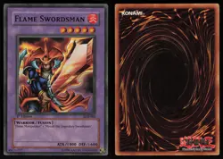 Flame Swordsman LOB-003 Super Rare 1st Edition GLOSSY YU-GI-OH - Image 3