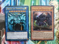 Obelisk the Tormentor, YGLD-ENG02. MVP1-ENSV5. Ultra Rare, Limited. LP. - Image 1