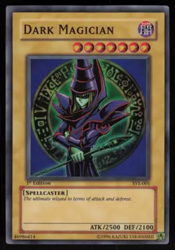 Dark Magician SYE-001 Super Rare 1st Edition YU-GI-OH - Image 1