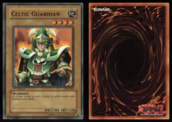 Celtic Guardian LOB-007 Super Rare 1st Edition GLOSSY YU-GI-OH - Image 3
