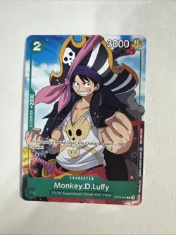 Monkey.D.Luffy Pirate Foil Premium Booster The Best Vol. 2 ST16-005 - Image 1