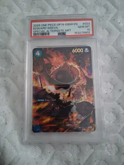 One Piece 2026 Edward Weevil Special Alternate Art PSA 10 - Image 1