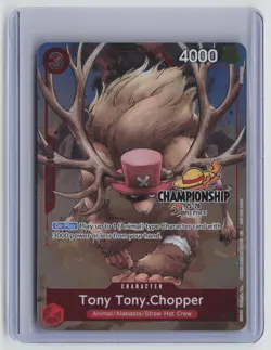 One Piece Tony Tony Chopper CS 25-26 Celebration Pack Foil OP04-010 NM - Image 1