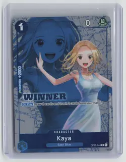 One Piece Promotion Cards Kaya (Winner Pack Vol. 6) Foil OP03-044 NM - Image 1