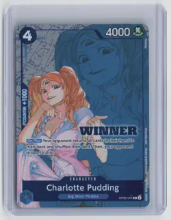 One Piece Charlotte Pudding (Winner Pack 2025 Vol. 1) Foil OP06-047 NM - Image 1