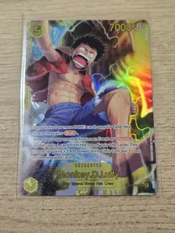 One Piece Op-15 Luffy Sec English NM - Image 1