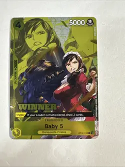 One Piece TCG Baby 5 OP12-112 Winner Card - Image 1
