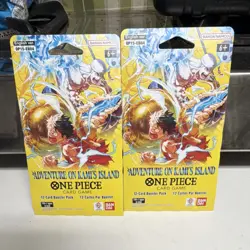Bandai One Piece Card Game Kami's Island 2 Booster Packs 12ct English - Image 1