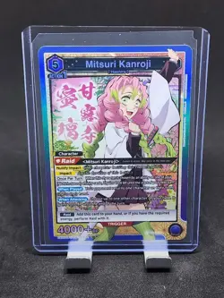 Mitsuri Kanroji UEX05BT/KMY-3-034 SR Holo Union Arena Demon Slayer Vol 2 - Image 1