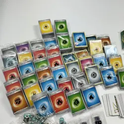 16LBS HUGE LOT of Pokemon TCG Accessories/Dice/Energy Cards/Coins/Stickers/Ect. - Image 2