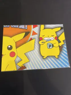 Pokemon Topps Pikachu Puzzle Piece P04 Of 6 Card Non Holo - Image 1