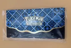 Pokemon TCG Magnetic 3 Card Protector - Paldean Fates Premium Collection - BLUE - Image 1