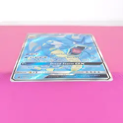 Gyarados GX 101/111 Crimson Invasion Full Art Ultra Rare Holo Pokemon Card LP - Image 4