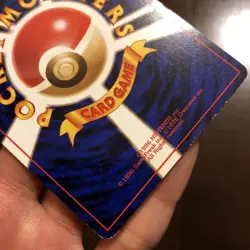 Old Back Pokemon Card Elegant Attack No Mark - Image 5