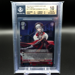 Weiss Schwarz BGS 10 Nurnberg RRR | GRADED AZUR LANE TD TRIAL DECK ENGLISH - Image 1