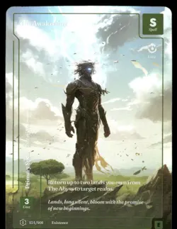 The Awakening #134 Epic Formless Foil Existence Wonders of the First - Image 1