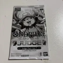 One Piece Card Game Judge Pack Vol 7 Pack SEALED - Image 1
