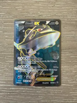 Pokemon Card Steelix EX (Full Art) Holo Ultra Rare Steam Siege #108 NM - Image 1