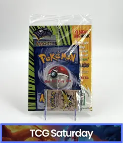 TOP DECK VOLUME 2 ISSUE 2 MAGAZINE W/ POKEMON FOSSIL PACK AND JUMBO CARD SEALED - Image 2