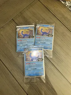 3x Pokemon Aurorus Perfect Order Promo Holo Card 024/088 Stage 2 TCG SEALED - Image 2