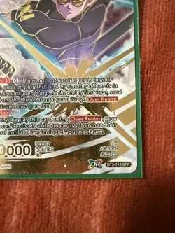 Fu Shrouded in Mystery BT3-118 SPR Dragon Ball Super Card Game- LP - Image 4