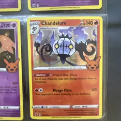 9 Pokemon All Holographic Hologram Holo Lot Trick Or Treat Ed. Halloween Cards - Image 5