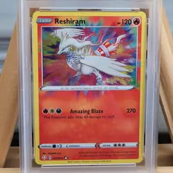 Reshiram Amazing Rare #017 PSA 10 Shining Fates Gem Mint Graded Card - Image 2