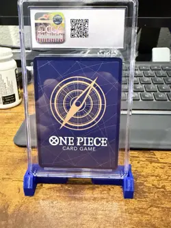 One Piece Monkey D. Luffy P-037 Promo Card TCG 1st Anniversary Stamp chibi luffy - Image 2