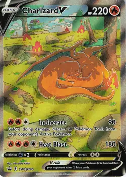 Charizard V Holo Promo SWSH: Sword & Shield Promo Cards SWSH260 LP - Image 1