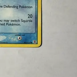 Pokemon Squirtle TCG EX FireRed & LeafGreen Card 83/112 Regular Common - Image 2