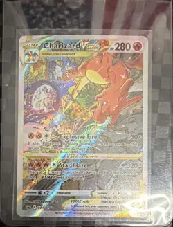 Pokemon Charizard VSTAR SWSH262 Promo Full Art Holo Card Sword & Shield - Image 1