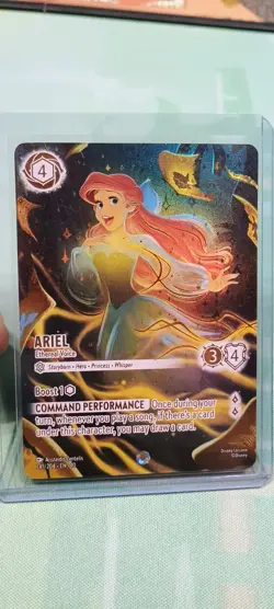 Disney Ariel-Ethereal Voice Foil Character Card Ursula's Return 241/204 - Image 1
