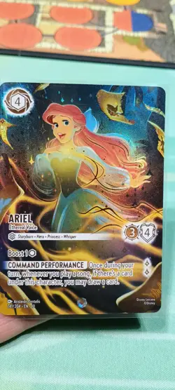 Disney Ariel-Ethereal Voice Foil Character Card Ursula's Return 241/204 - Image 3