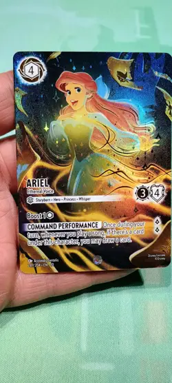 Disney Ariel-Ethereal Voice Foil Character Card Ursula's Return 241/204 - Image 5