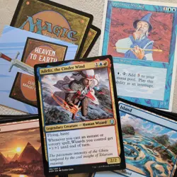 Commander Magic Deck MTG Cards = ALL 100 **Adeliz, Cinder Wind WIZARDS' Tribal** - Image 1