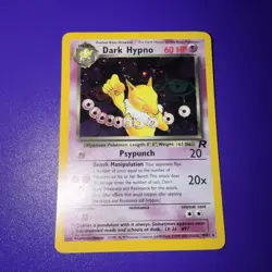Dark Hypno 26/82 Team Rocket Holo Rare WOTC Pokemon Card - Image 1