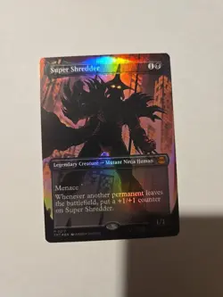 Super Shredder (Borderless) Teenage Mutant Ninja Turtles Foil - Image 1