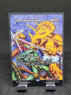 MTG Teenage Mutant Ninja Turtles Silverclad Ferocidons Borderless M 0009 - Image 1